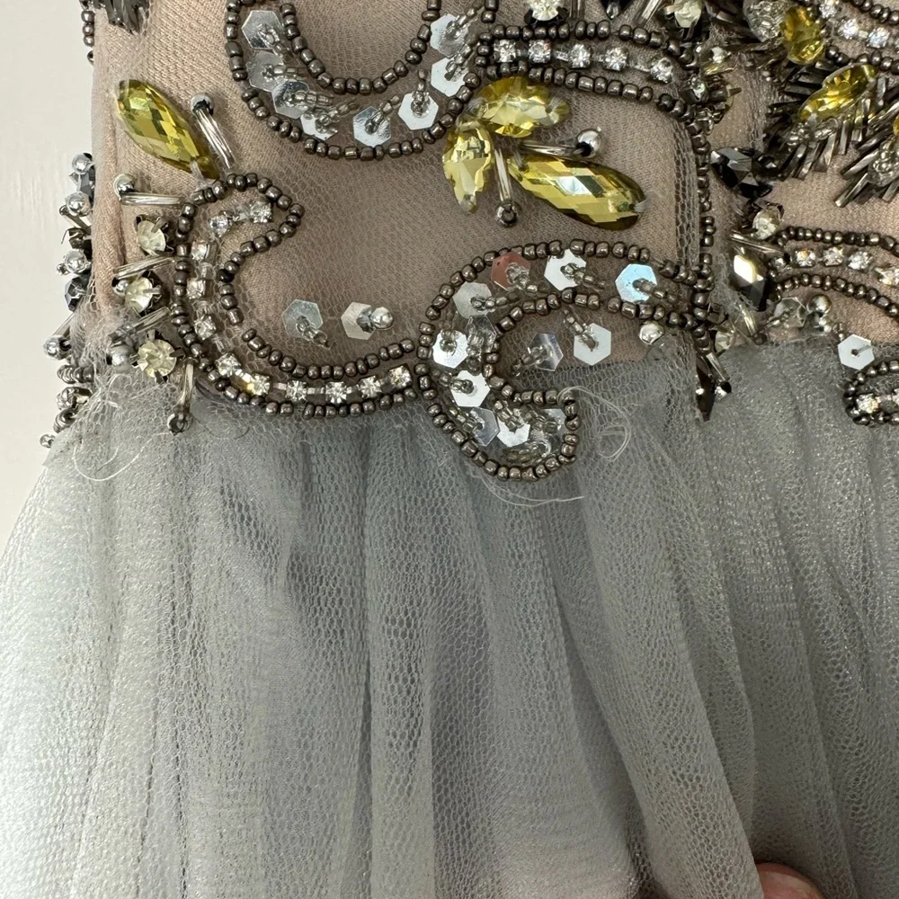 Terani Couture Strapless Gown -4 - Picture 5 of 8